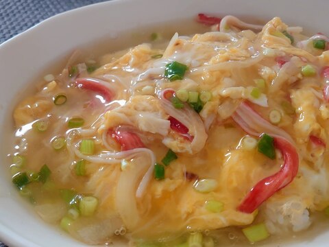 カニカマで簡単に天津飯(風)